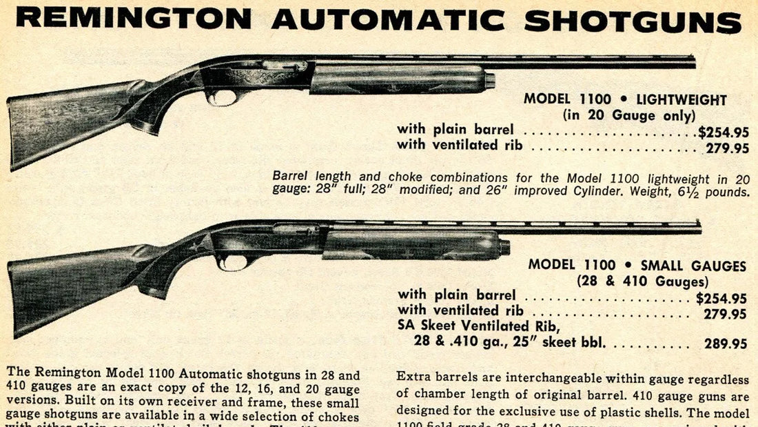 The Remington Model 1100 Shotgun: A Classic