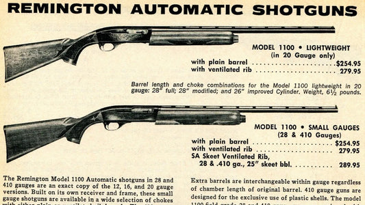 The Remington Model 1100 Shotgun: A Classic
