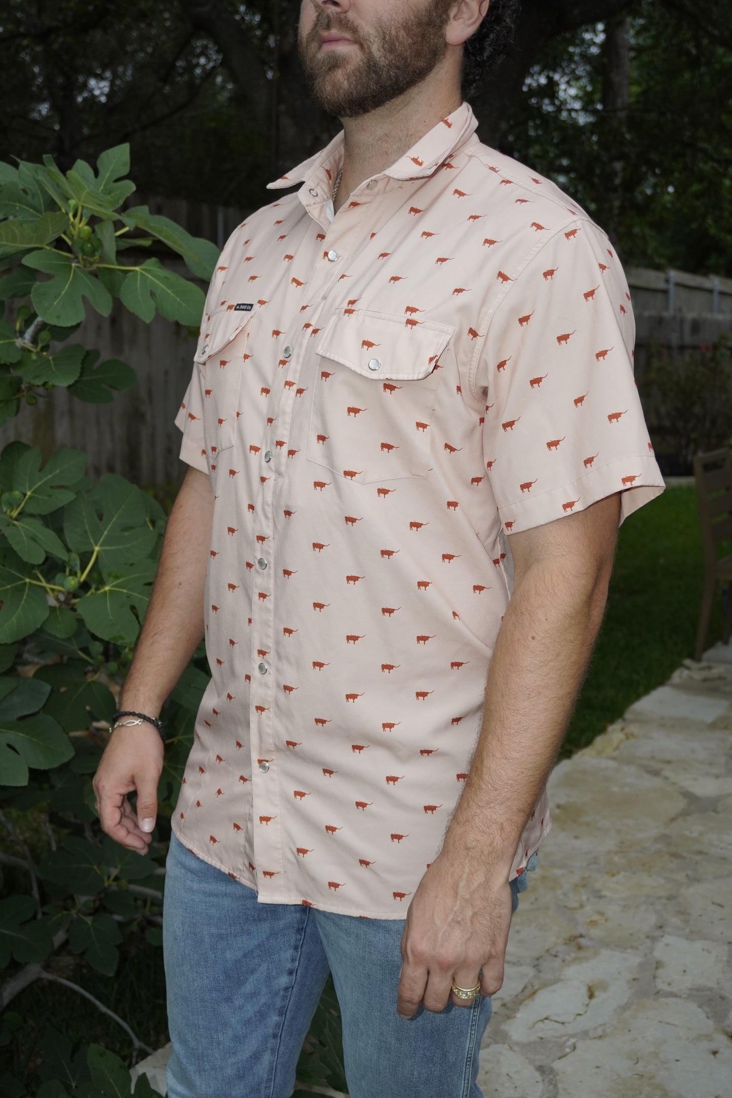 Texas Longhorns Pearl Snap Shirt