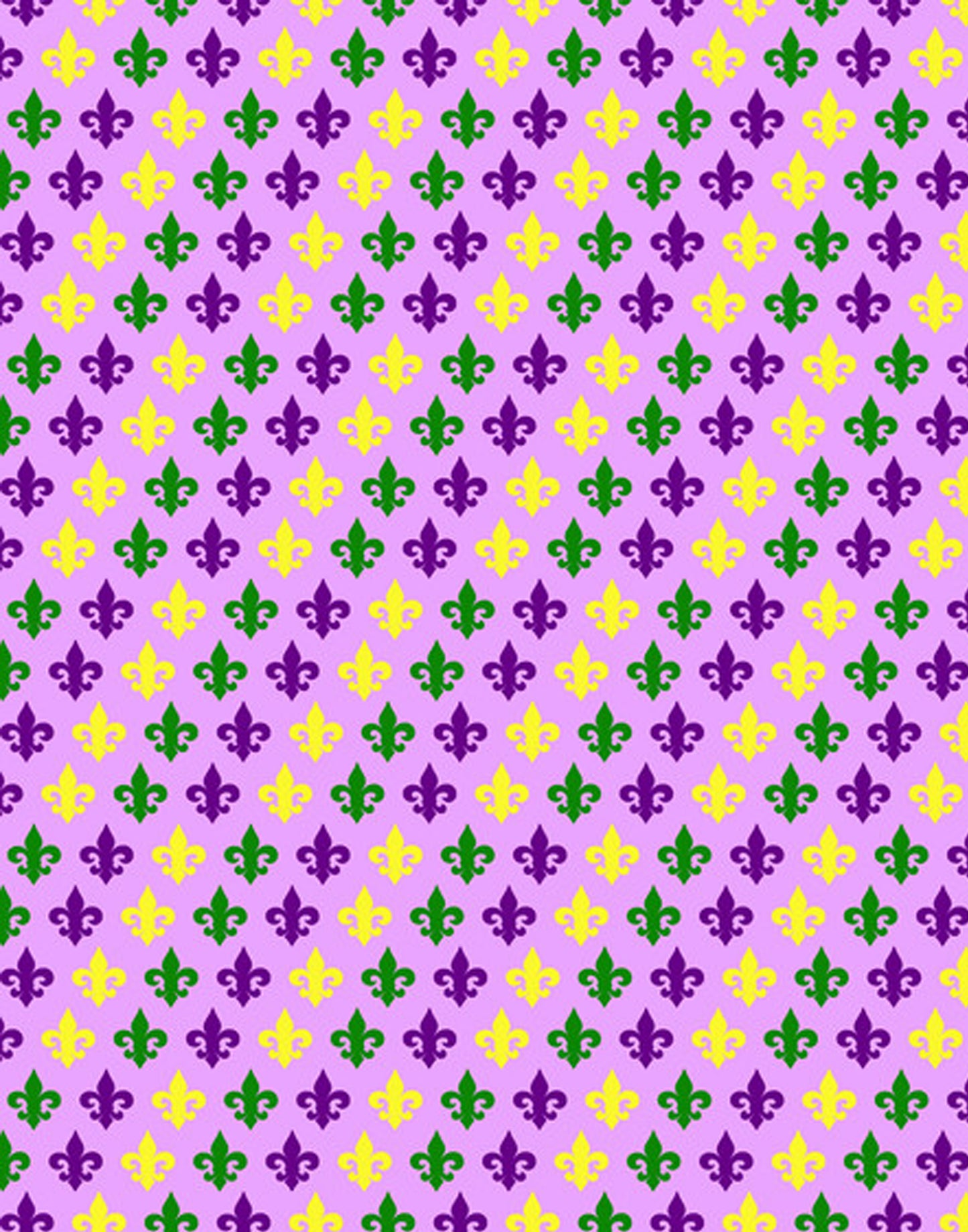 The Fleur de Lis Polo - Purple
