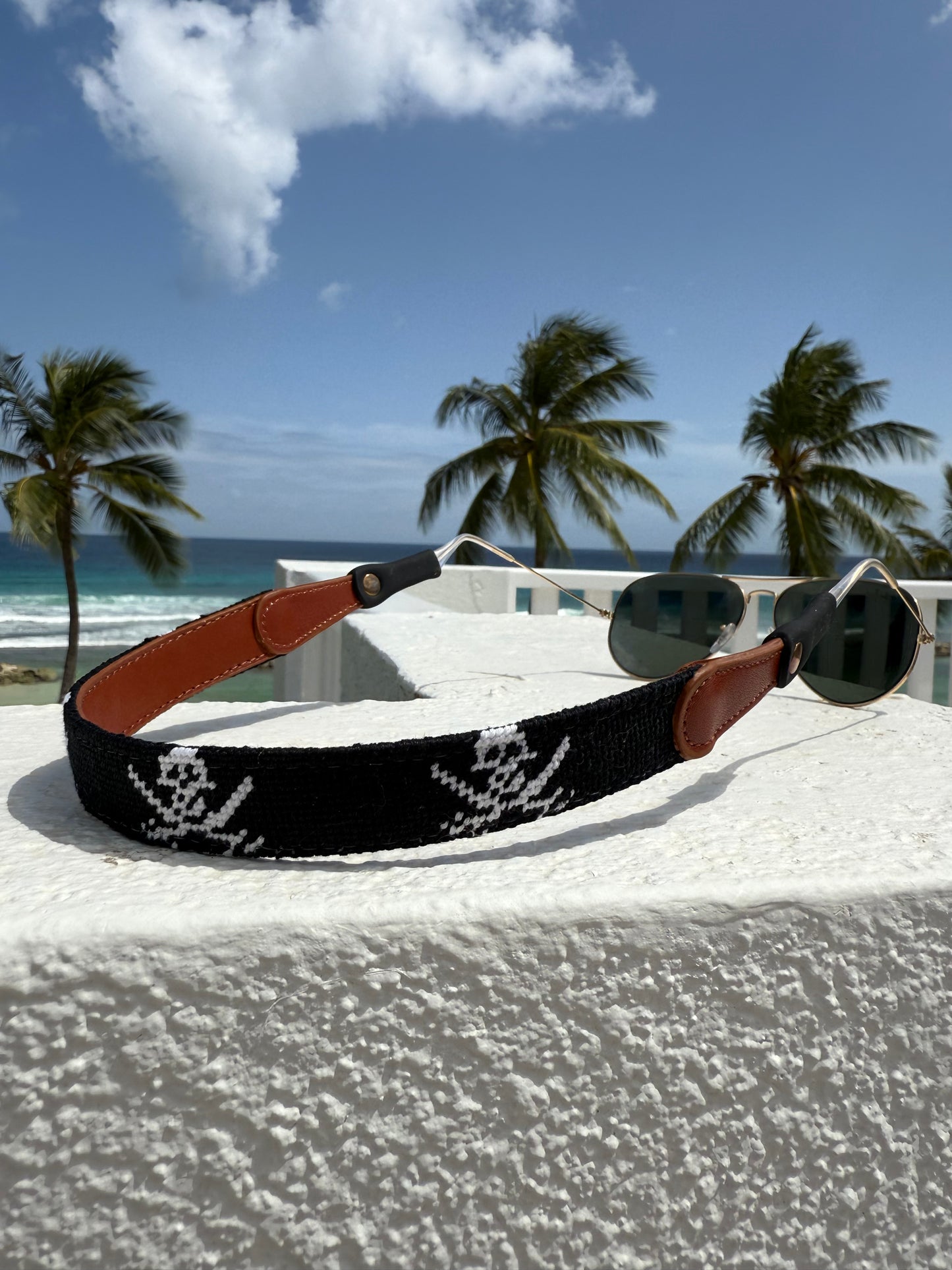 Pirate Flag Sunglass Straps