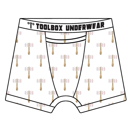 Toolbox Underwear - The Baseballs & Bat Briefs