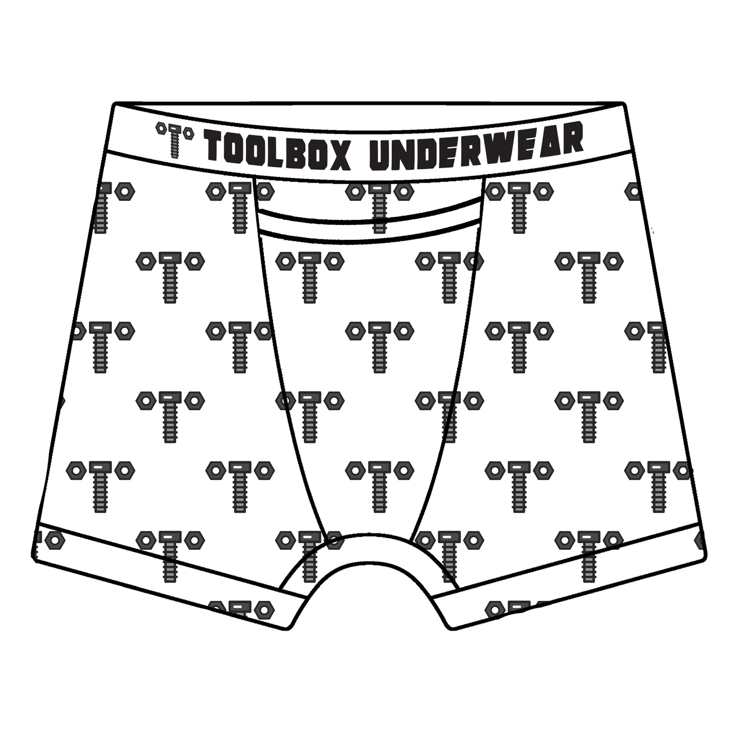Toolbox Underwear - The Nuts & Bolts Briefs