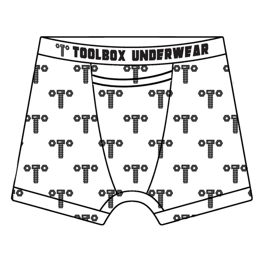 Toolbox Underwear - The Nuts & Bolts Briefs