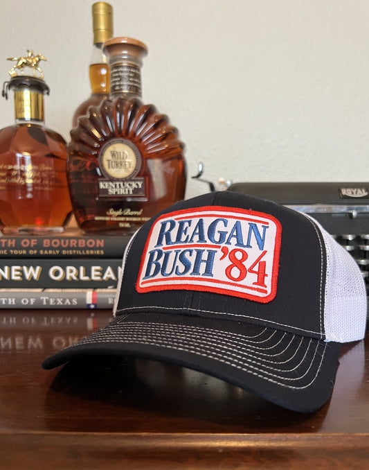 Reagan-Bush '84 Cap - Navy & White