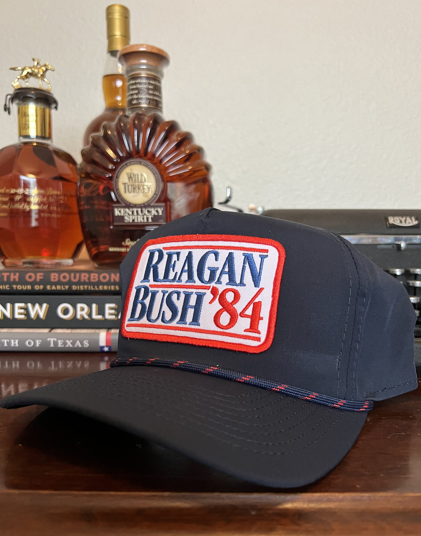 Reagan-Bush '84 Cap - Navy Rope