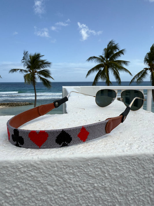 Playing Card Sunglass Straps