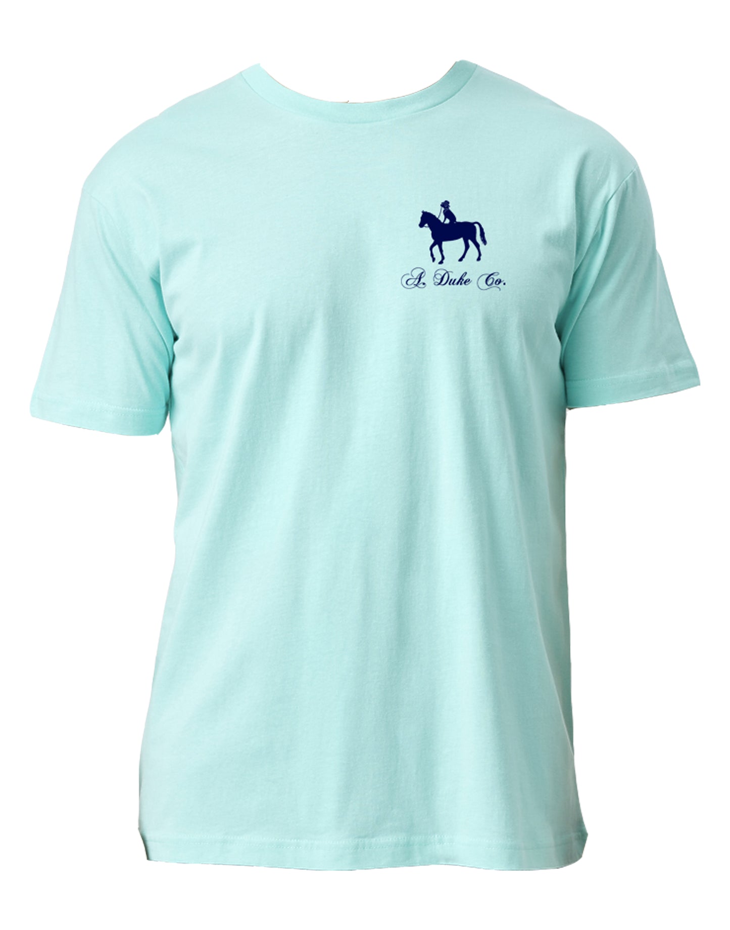 Dogs, Steaks, and Whiskey T-Shirt - Mint Blue